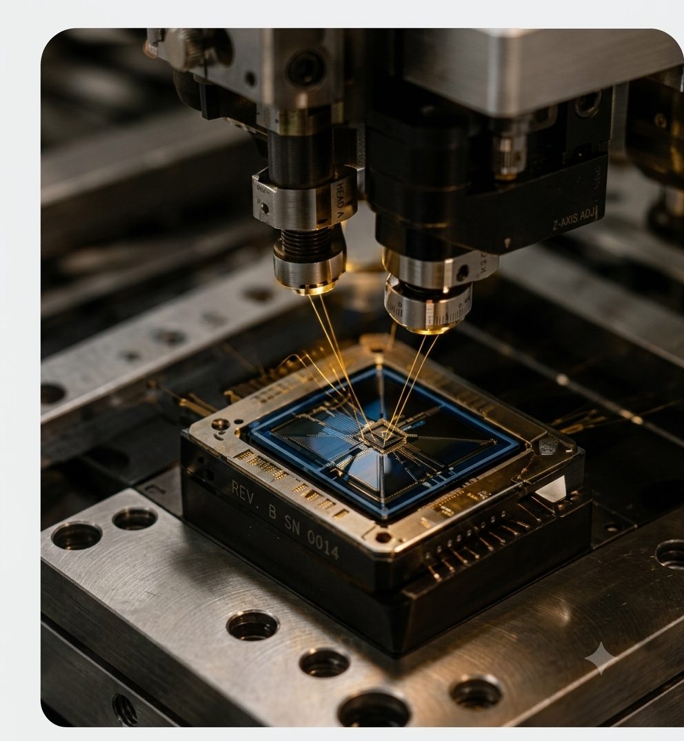 Dicing, packaging and wire bonding